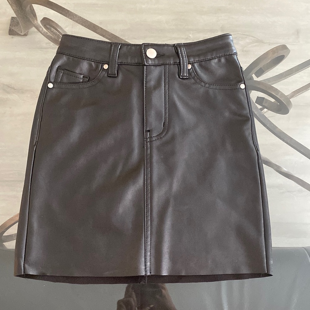 Leather Skirt
